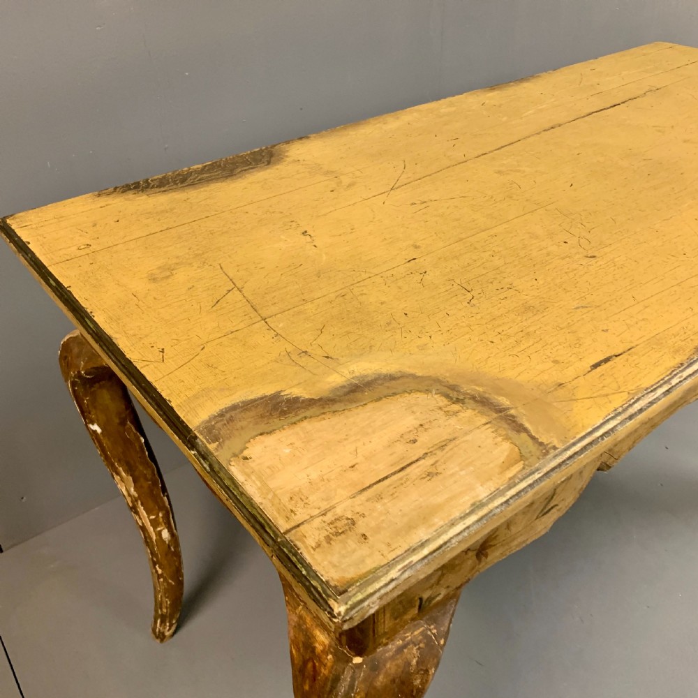 c18th Italian painted sofa table View X