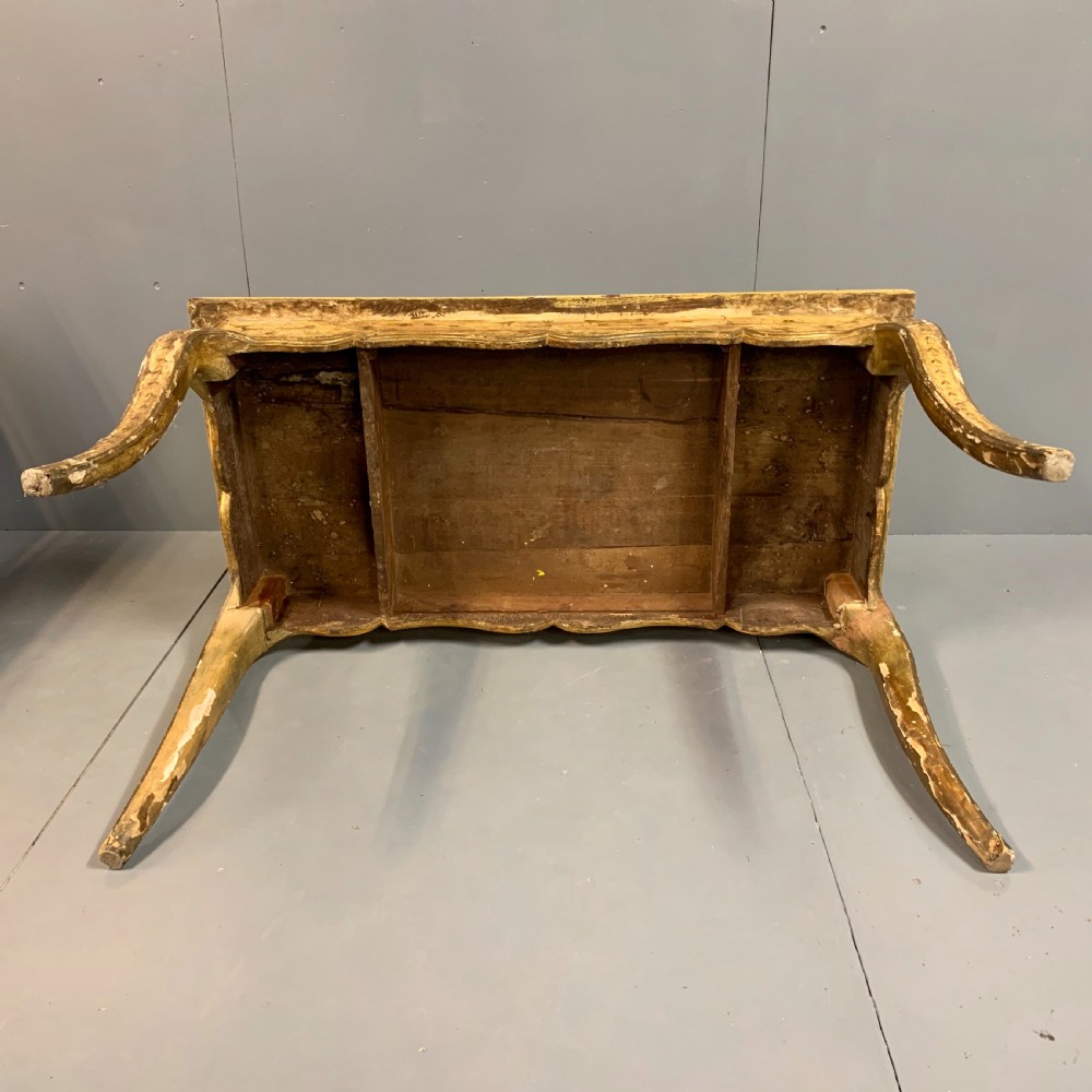 c18th Italian painted sofa table View XII
