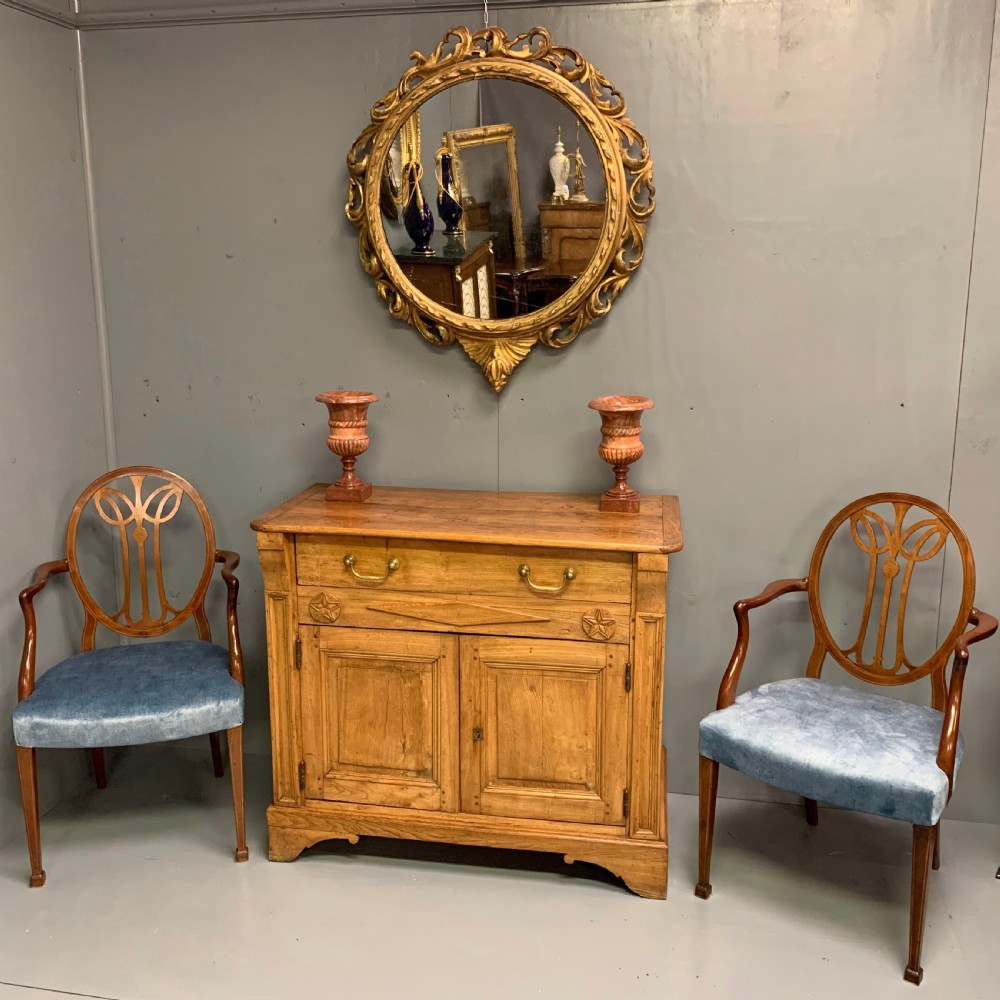 French oak and chestnut buffet server View II