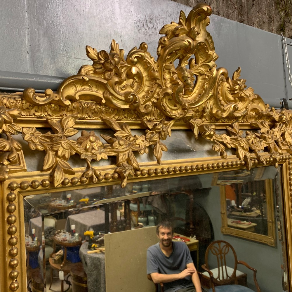 Large French gilt 