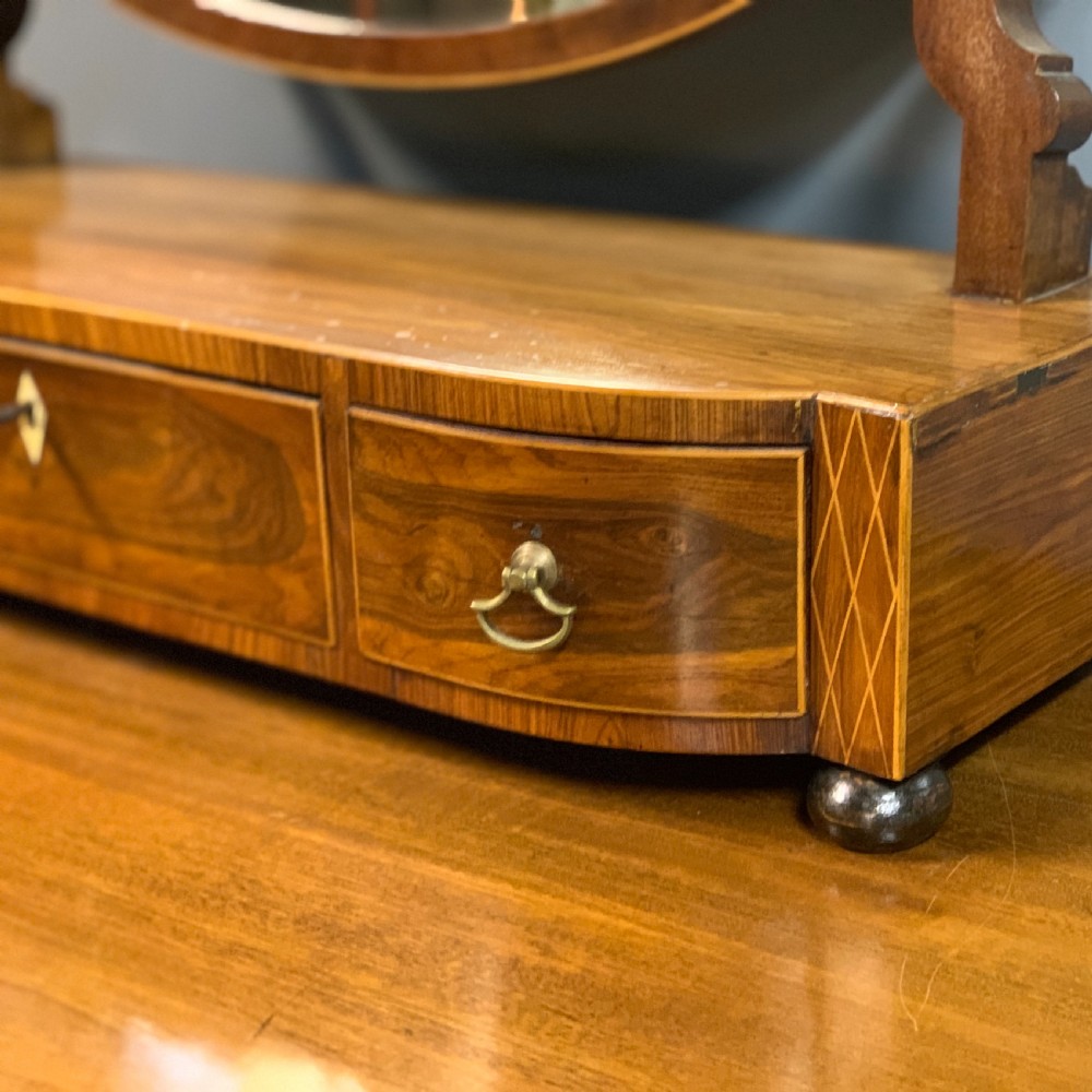 Georgian mahogany dressing table set View VIII