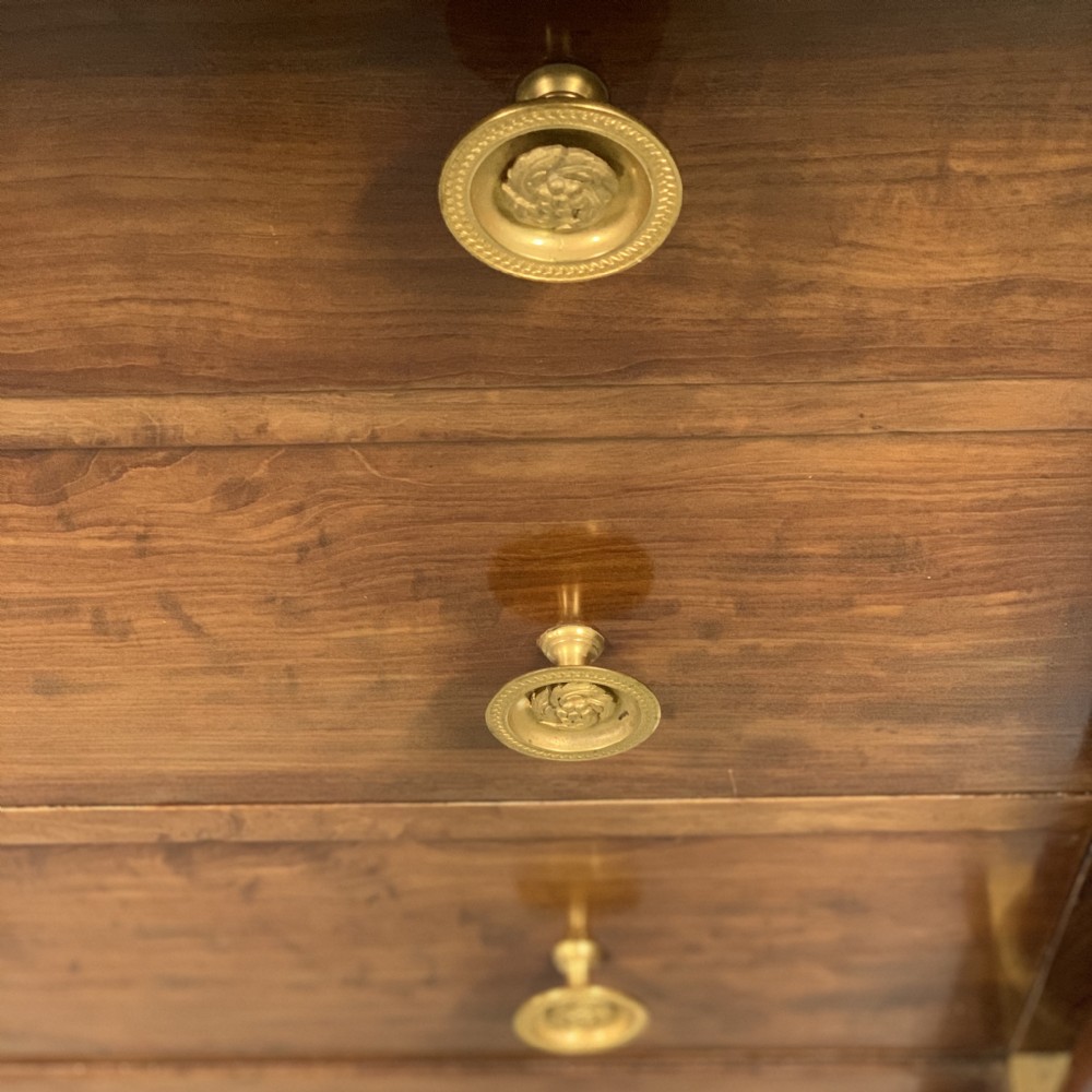 French Empire commode with marble top and brasses View IX