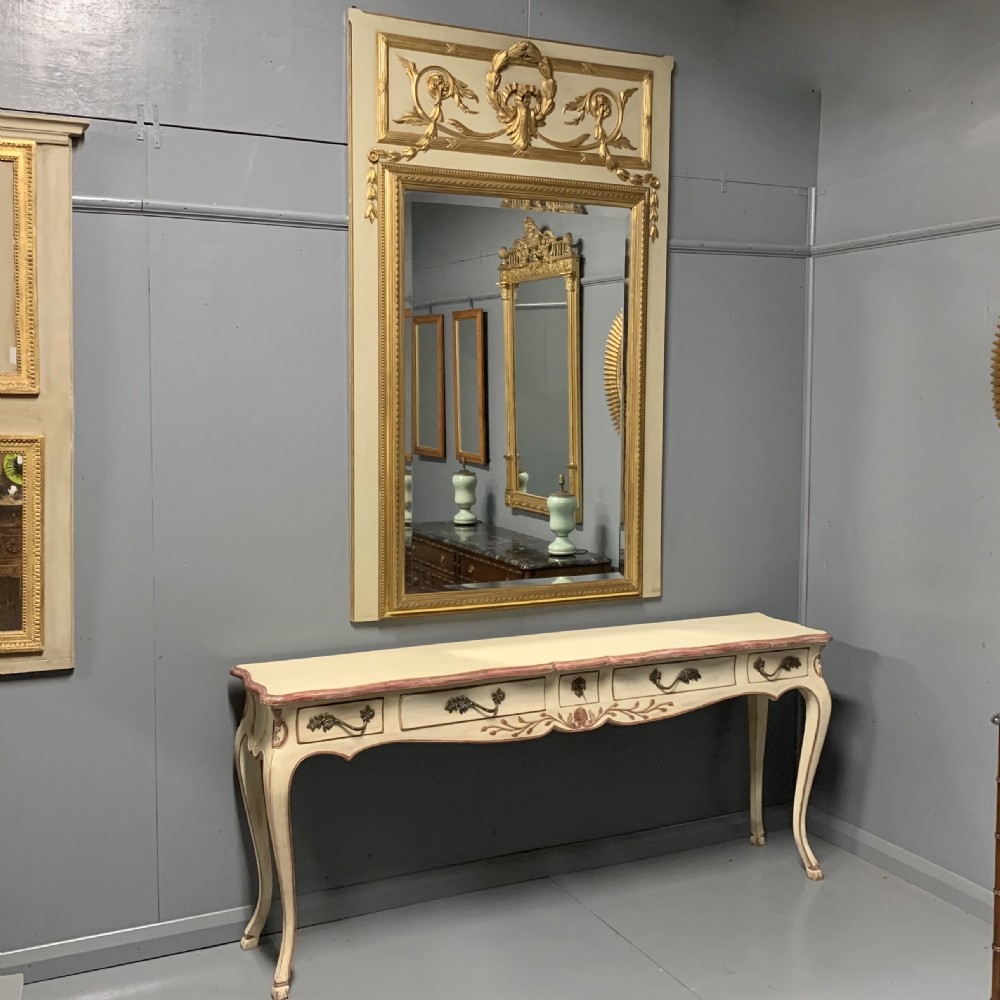Large French c19th Trumeau mirror  View VII