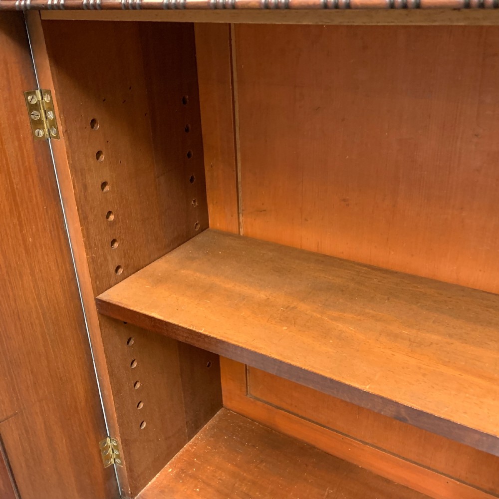 Slim late Georgian two door cabinet  View IX