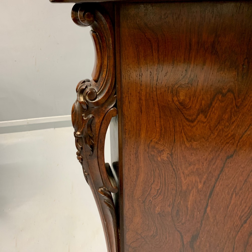 Gillows of Lancaster serpentine rosewood sideboard View IX