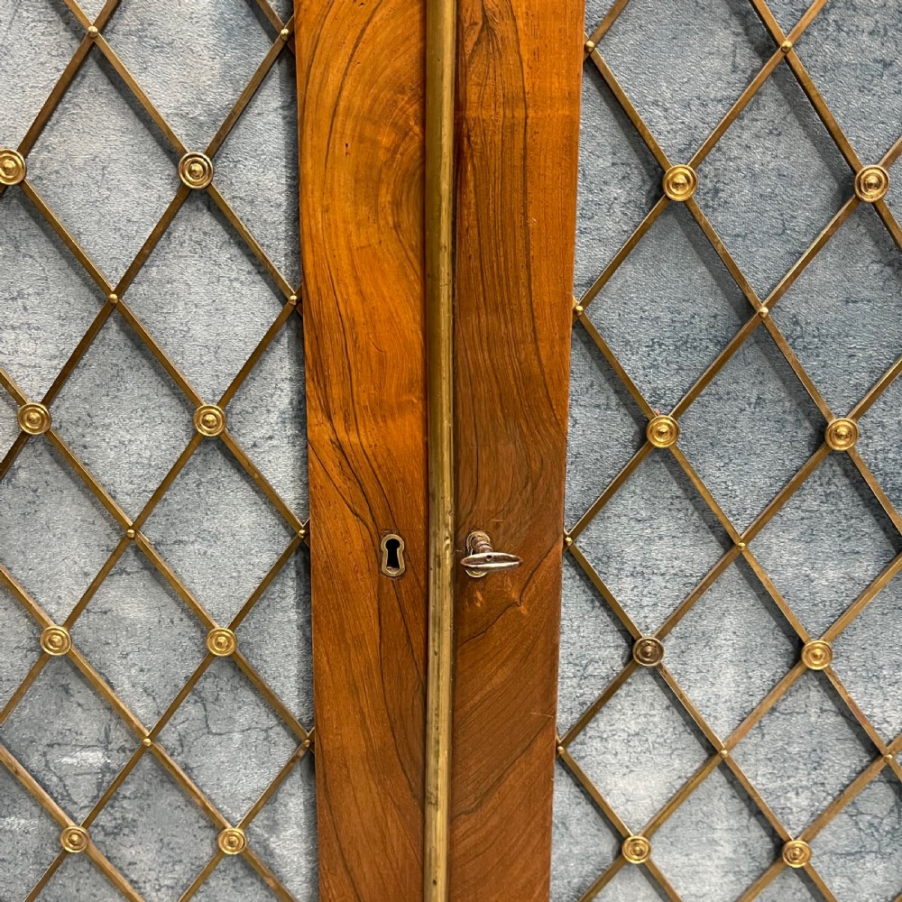 Regency rosewood and brass chiffonier  View IX