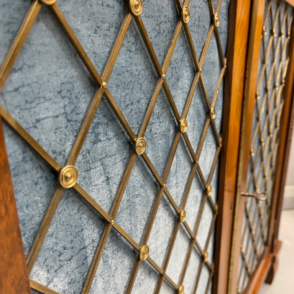 Regency rosewood and brass chiffonier  View X