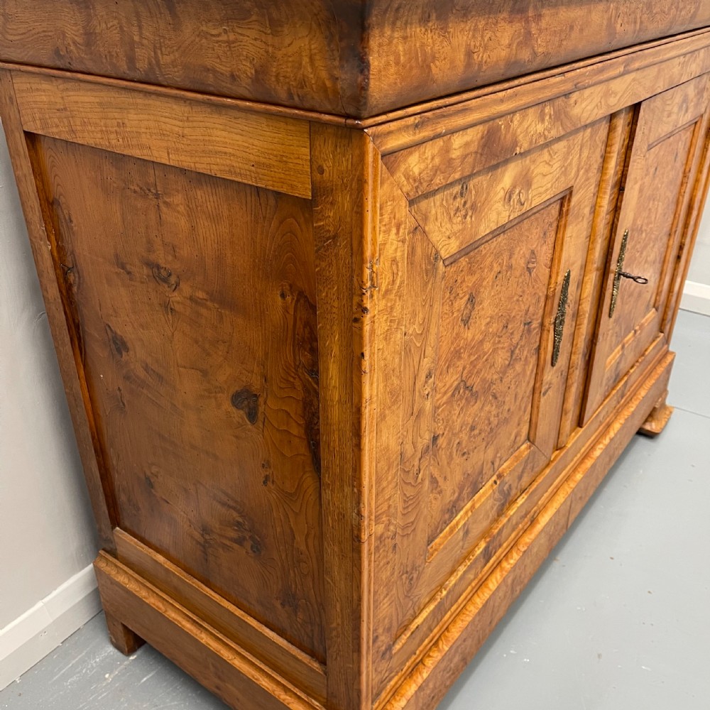 French burr elm buffet server View V