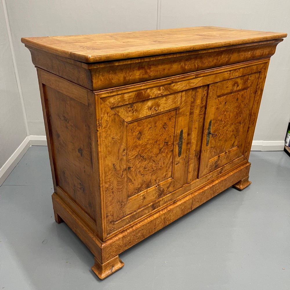 French burr elm buffet server View VI