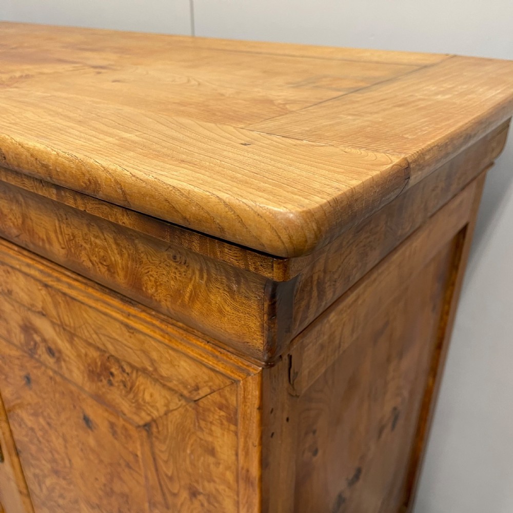 French burr elm buffet server View XII