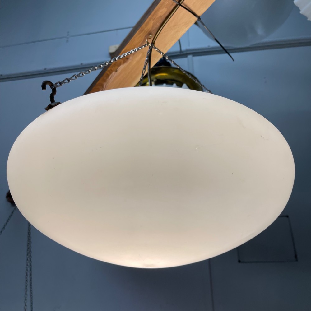 Frosted glass plafonnier shade diffuser 