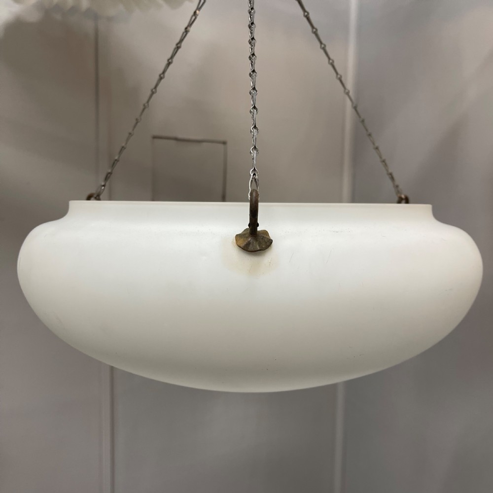 Frosted glass plafonnier shade diffuser  View II