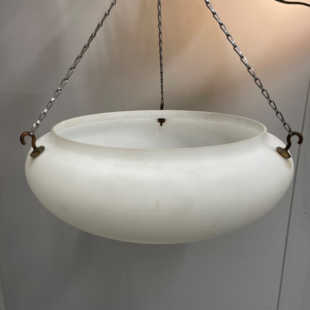 Frosted glass plafonnier shade diffuser  View III