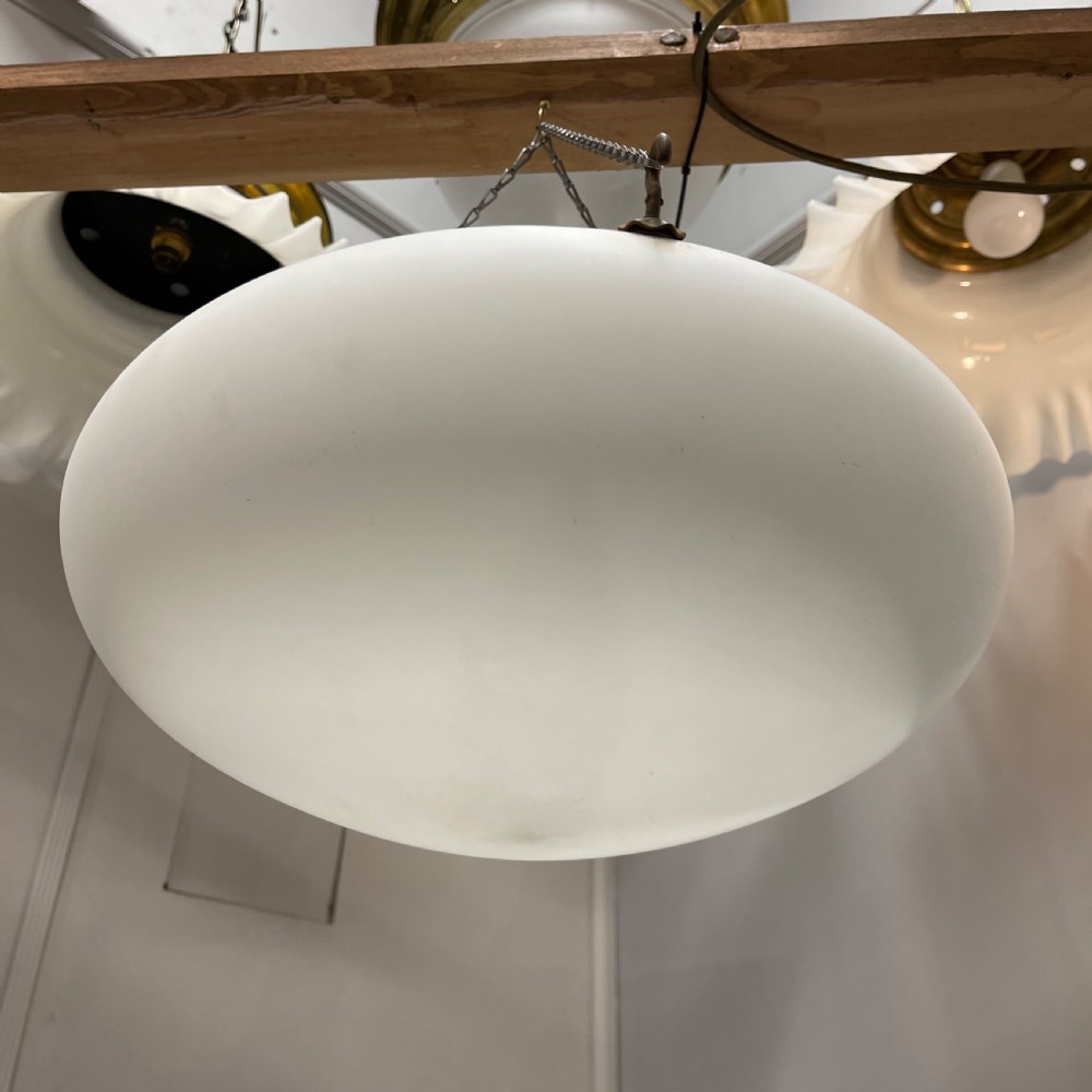 Frosted glass plafonnier shade diffuser  View V