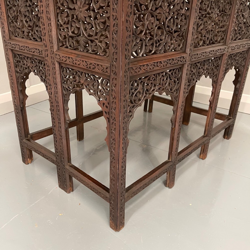 Anglo Indian teak folding side table View VII