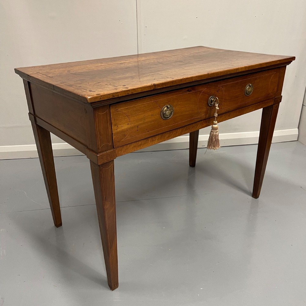 French provincial Empire fruitwood inlaid desk