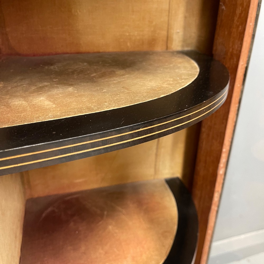Victorian ebonised and inlaid credenza View XI