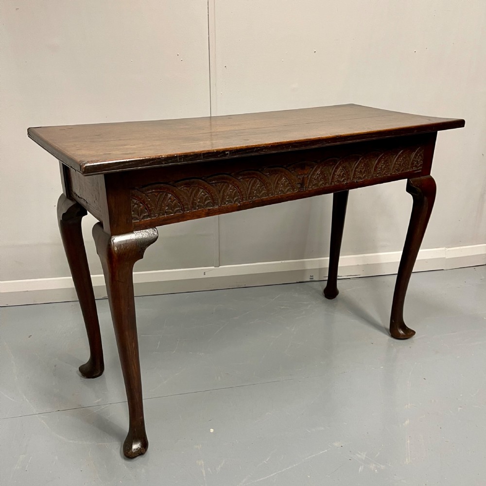 Early 18th century oak server table