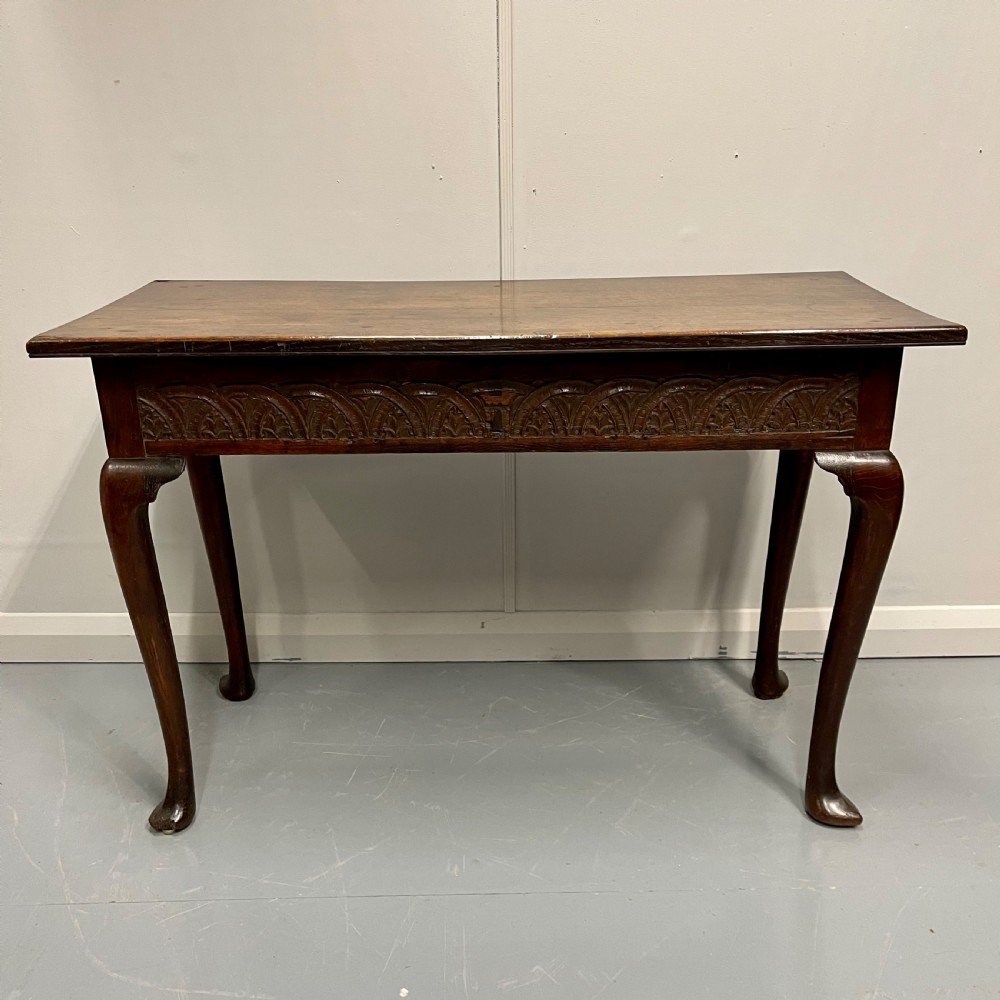 Early 18th century oak server table View II