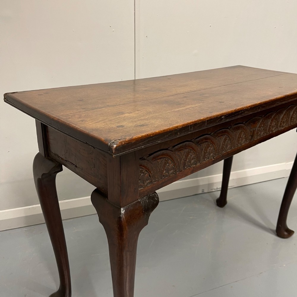 Early 18th century oak server table View IV