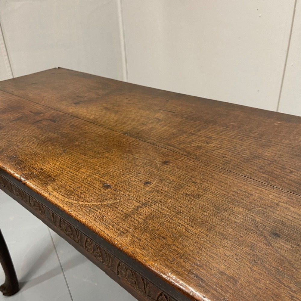 Early 18th century oak server table View VI
