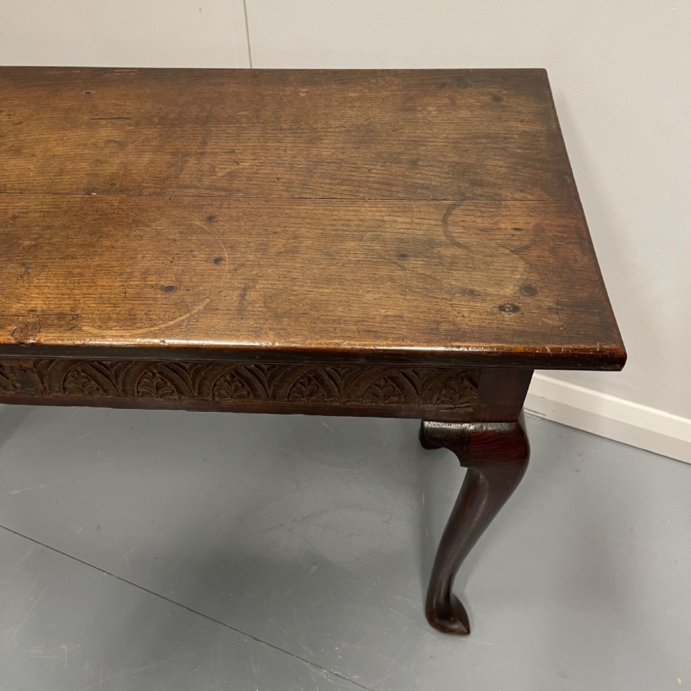 Early 18th century oak server table View VII
