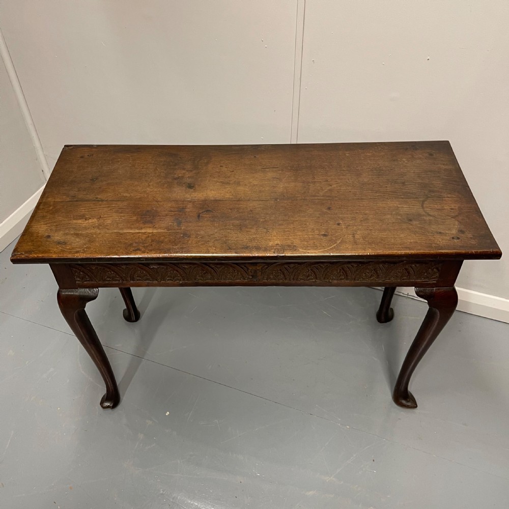 Early 18th century oak server table View VIII