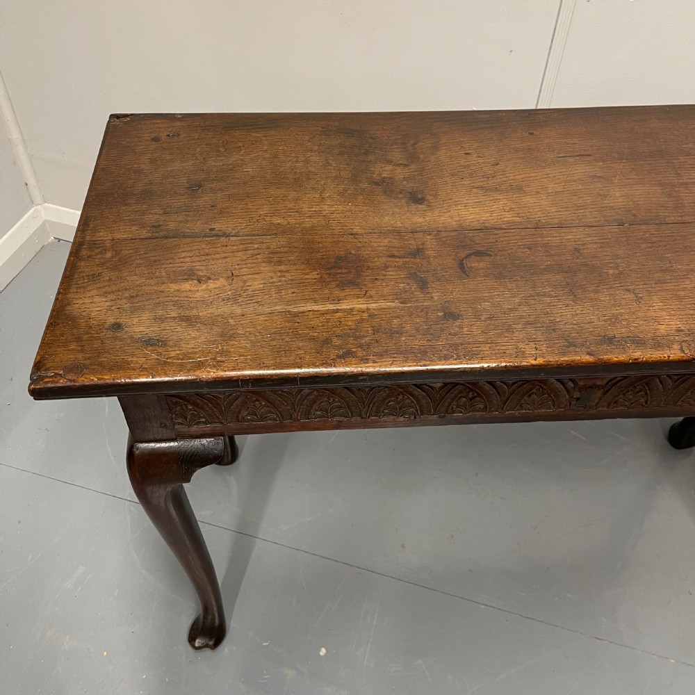 Early 18th century oak server table View IX
