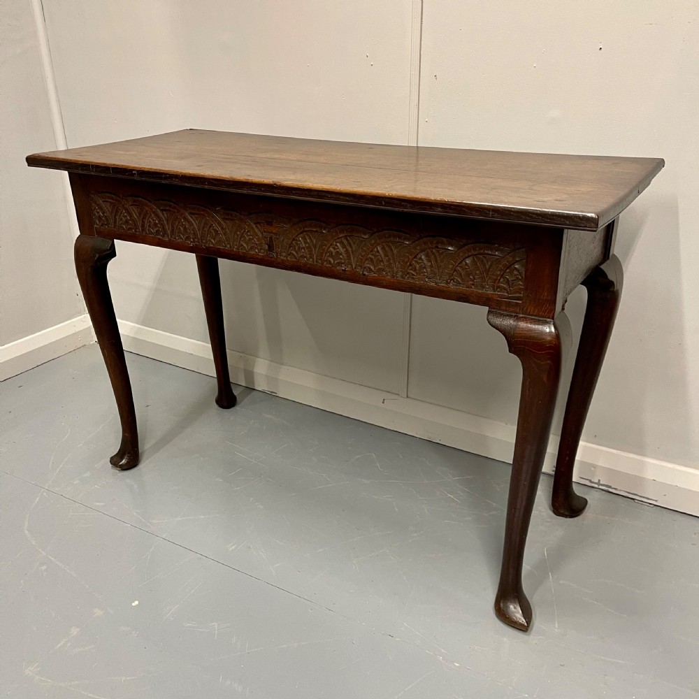 Early 18th century oak server table View XII