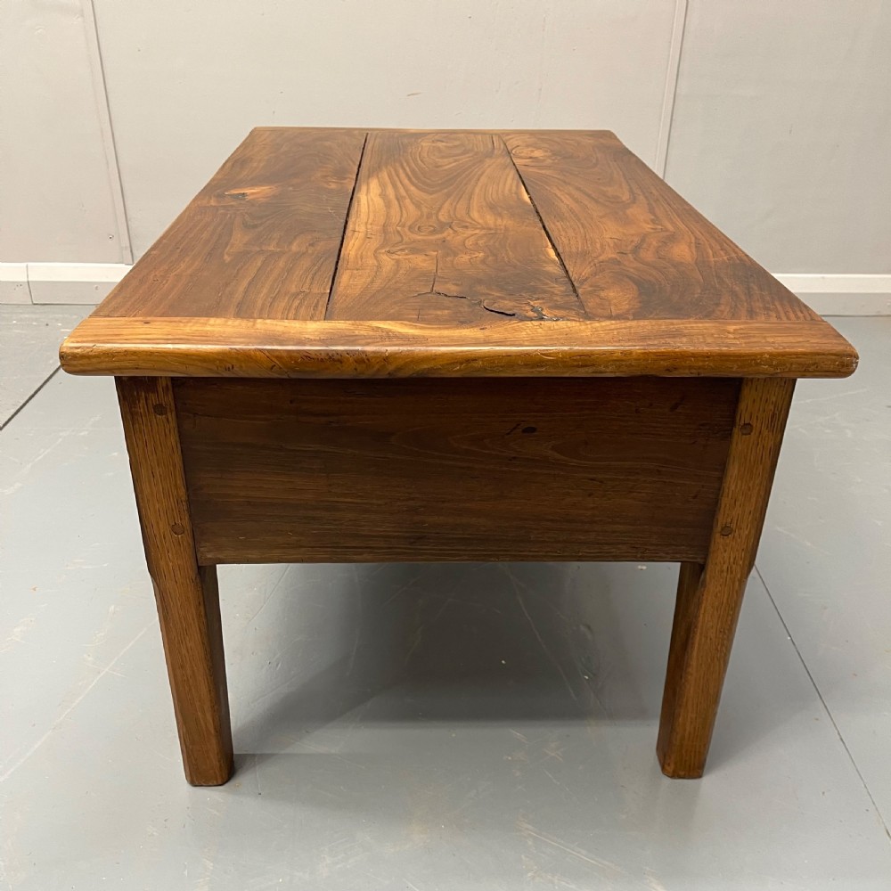 French chestnut coffee table with drawers  View VIII
