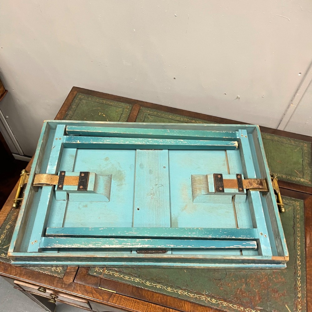 Chinoiserie folding tray side table View VIII