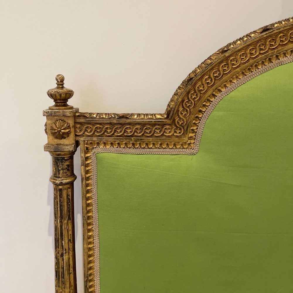 Antique French kingsize gilt bed  View VI