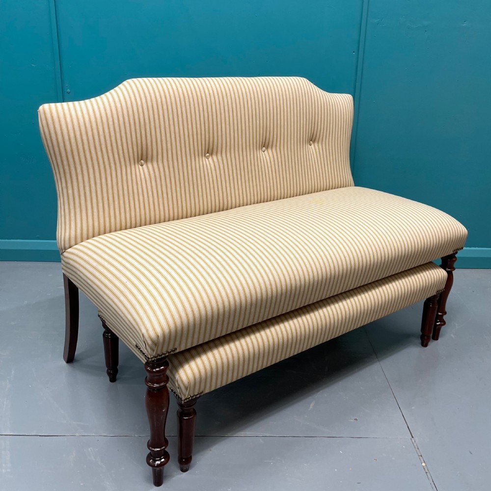Occasional sofa with stow under stool View VII