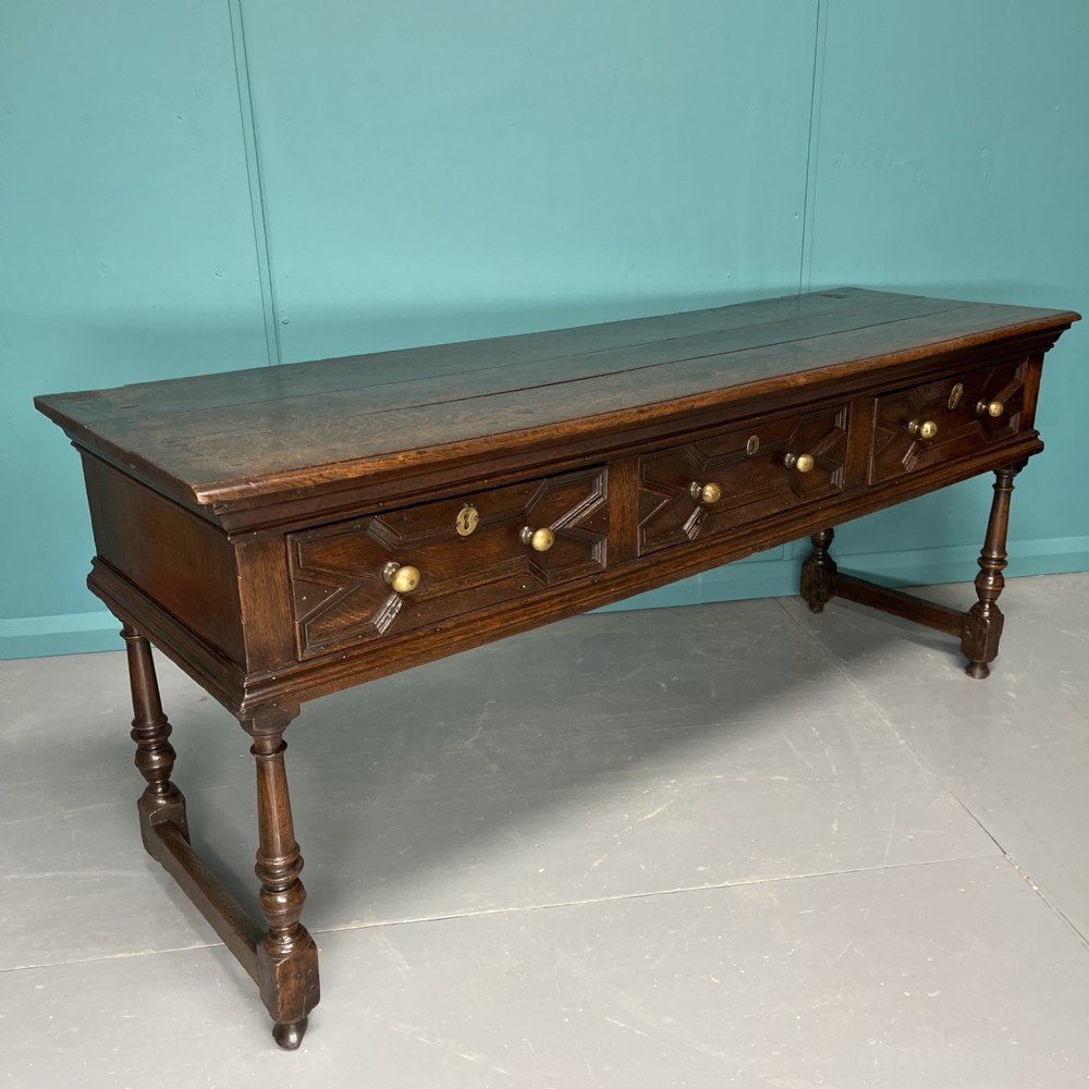 18th century geometric sideboard View XI