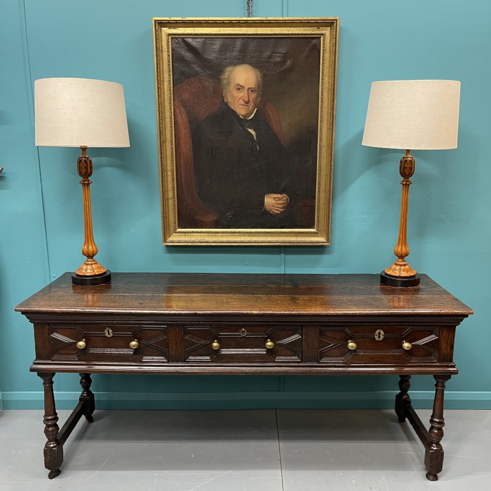 18th century geometric sideboard