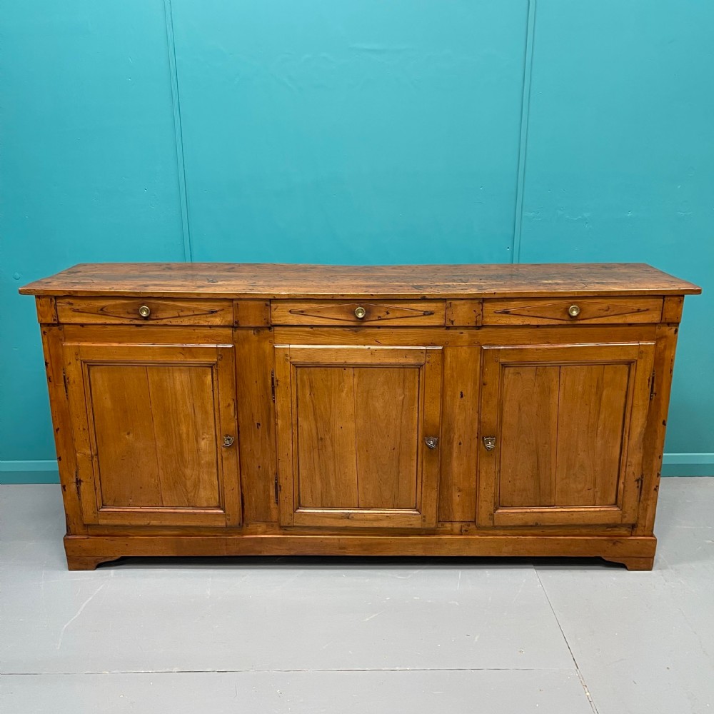 Early 19th century fruitwood enfilade  View II