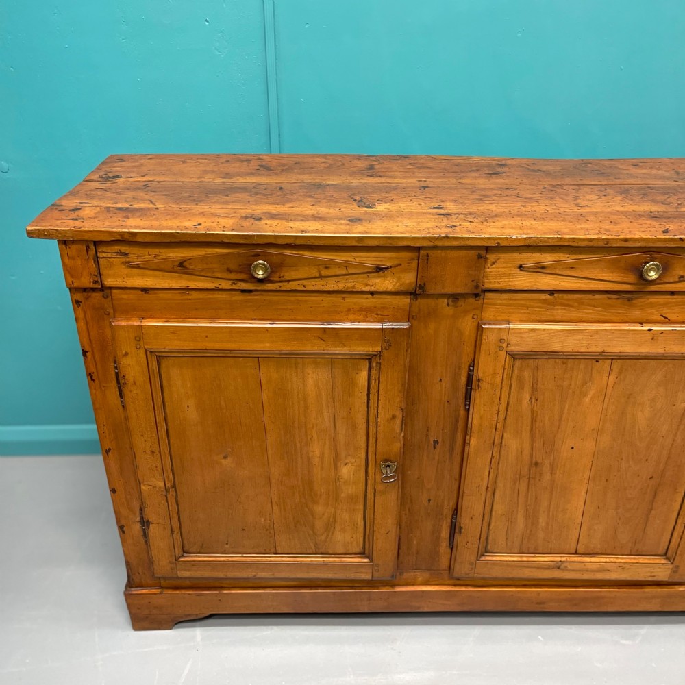 Early 19th century fruitwood enfilade  View VI