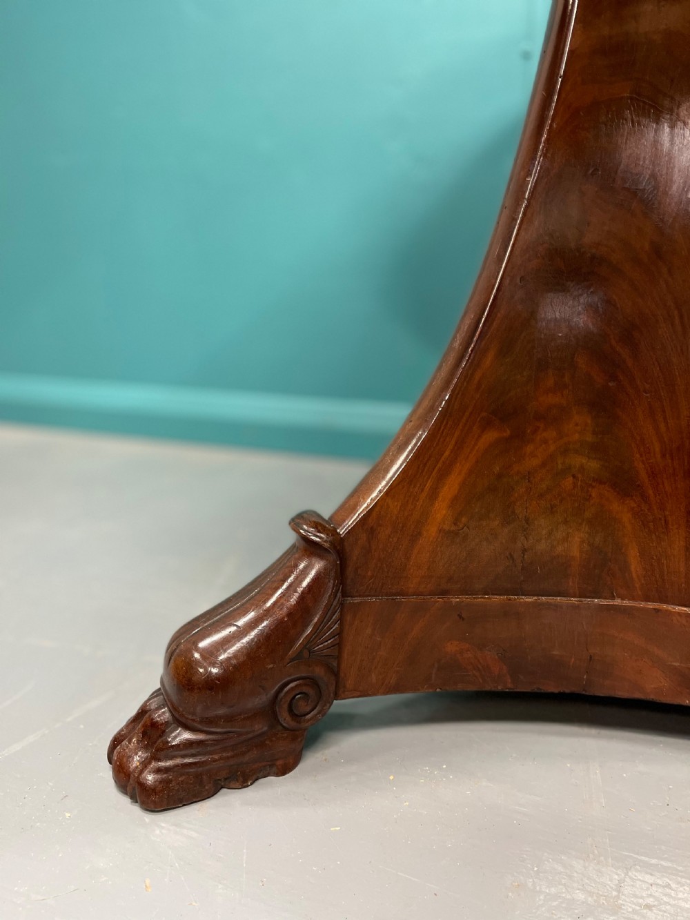 French Empire marble top gueridon centre table  View VI