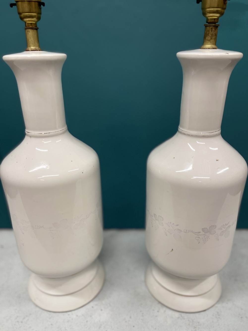 Pair of ceramic lamps  View IV