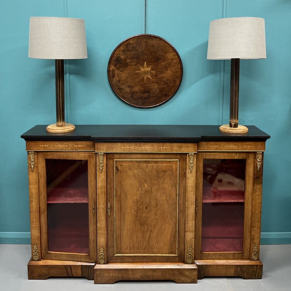 Breakfront credenza bookcase  View VIII
