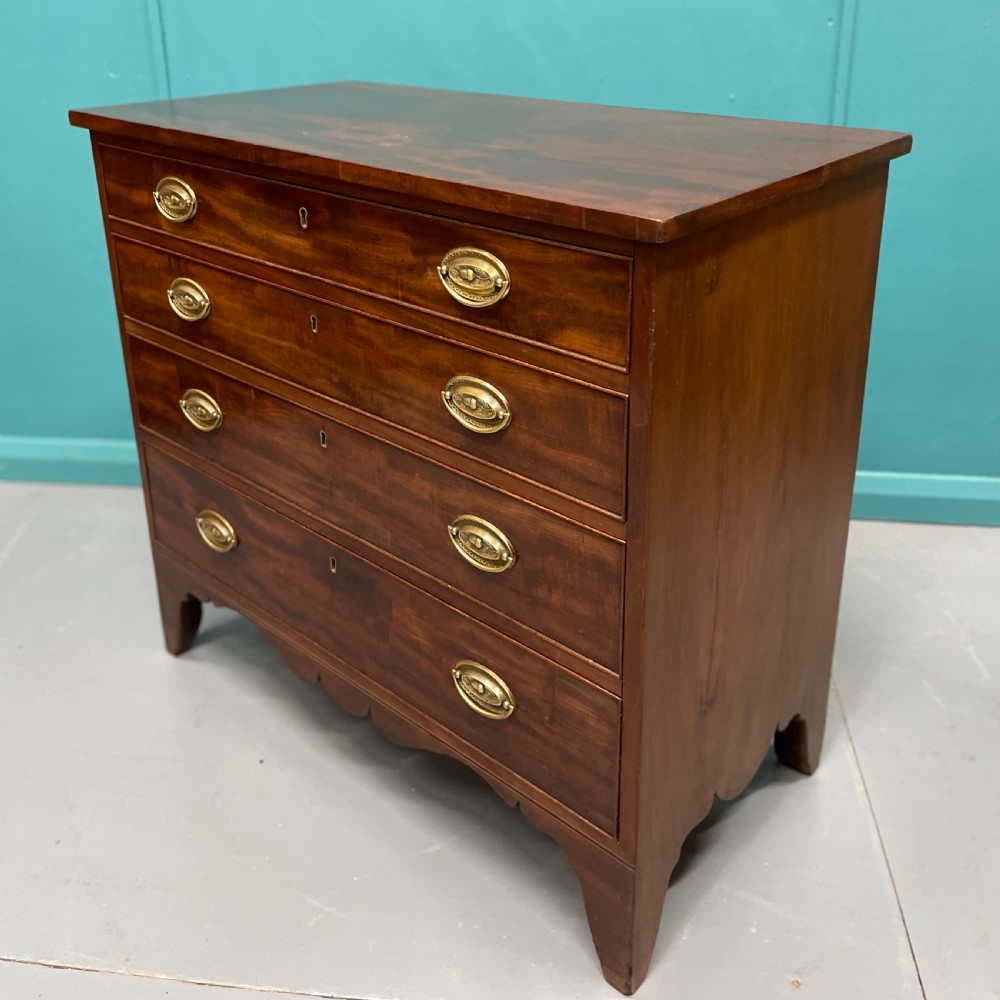 Regency mahogany chest of drawers  View IV