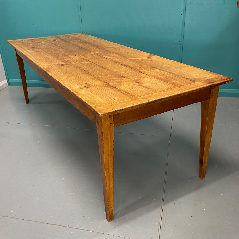Large 19th century French farmhouse table View II