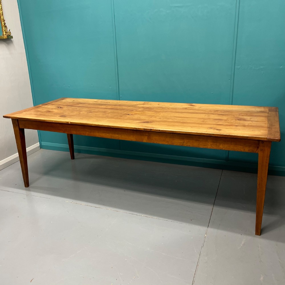 Large 19th century French farmhouse table View III