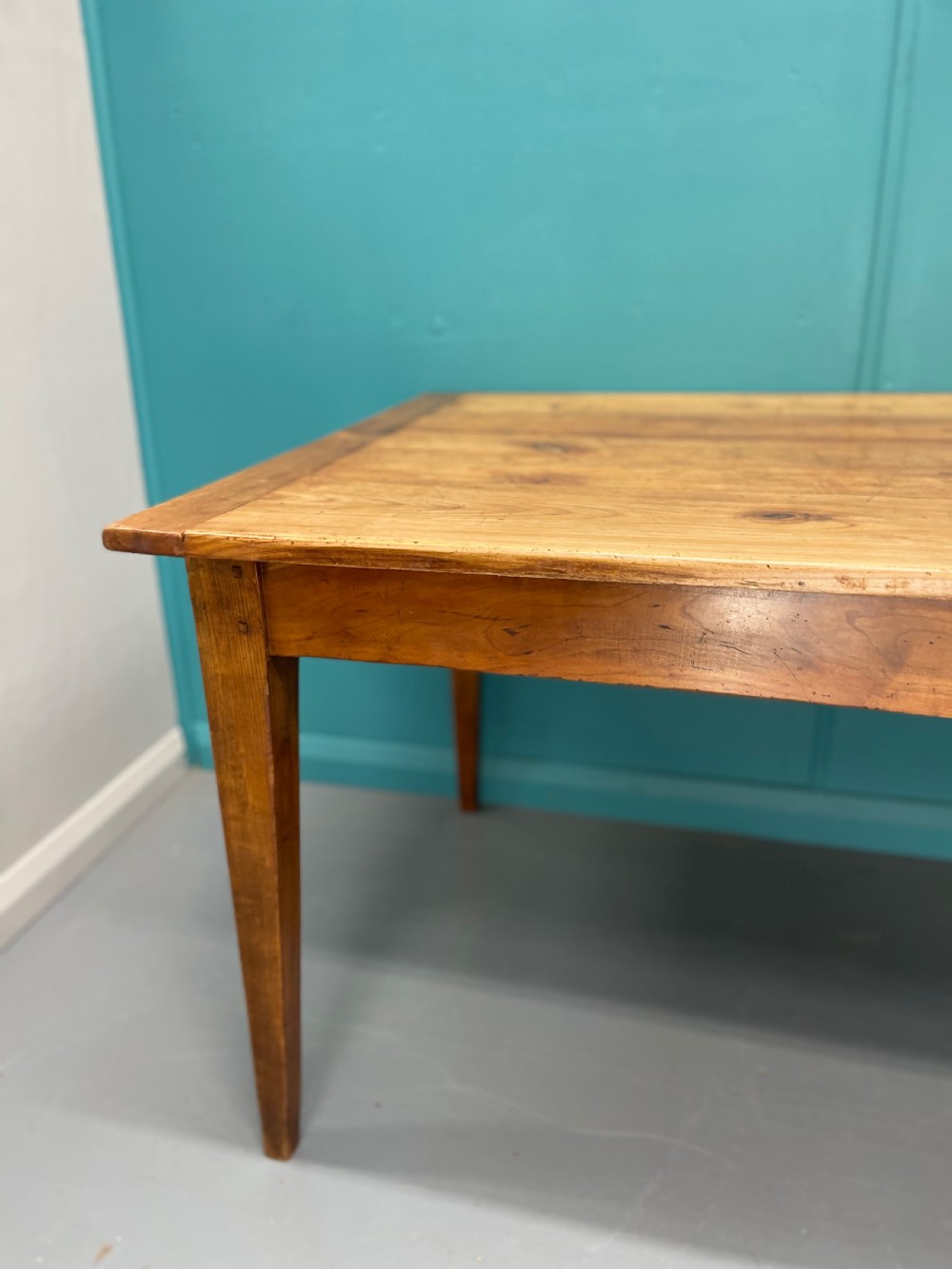 Large 19th century French farmhouse table View IV