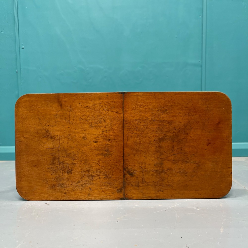 Mid 19th century folding coaching table View III