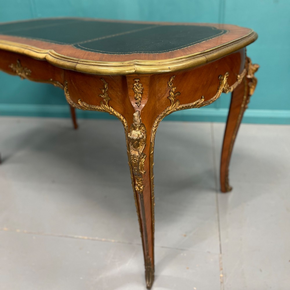 French bureau plat freestanding partners desk View VI