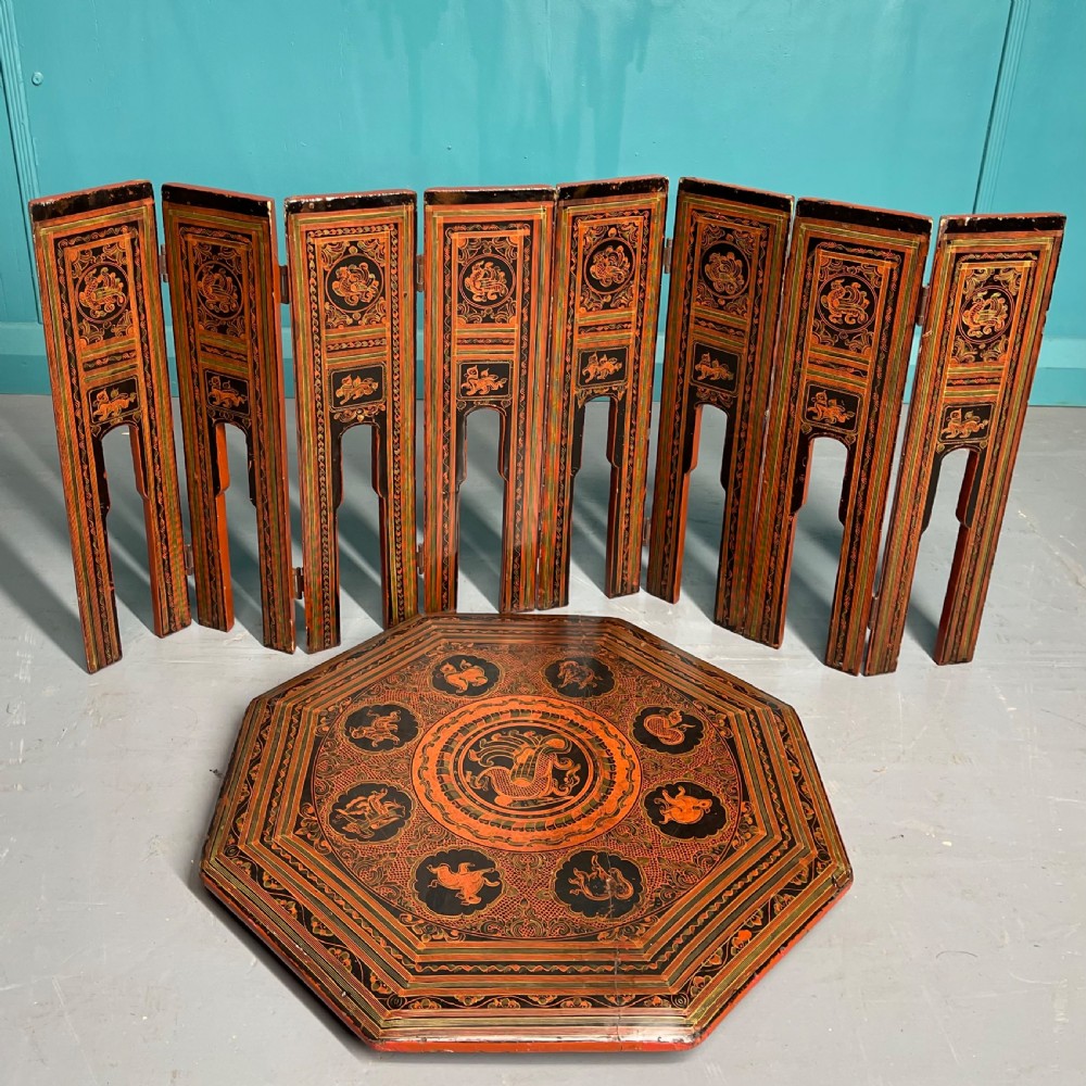 Anglo Indian folding side table Inc P&P View III