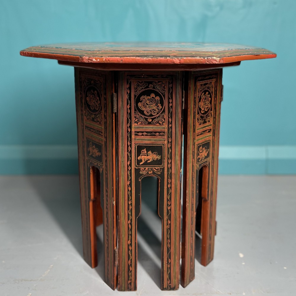 Anglo Indian folding side table Inc P&P View VIII