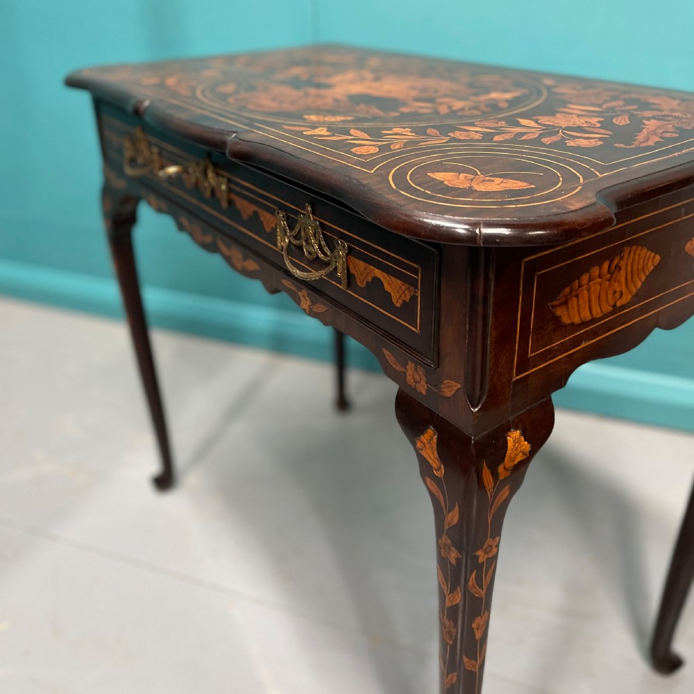 18th century Dutch marquetry side table View IV