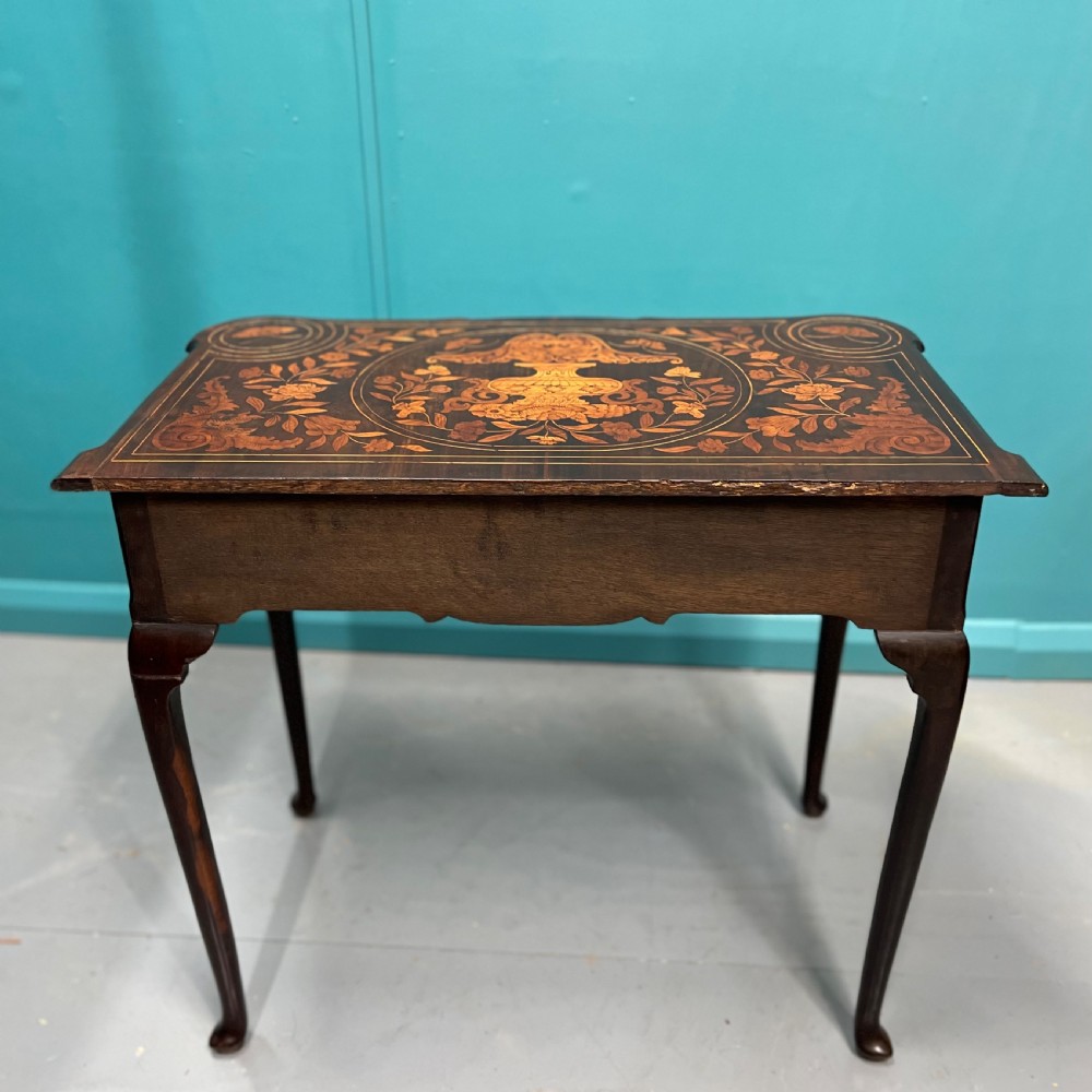 18th century Dutch marquetry side table View X